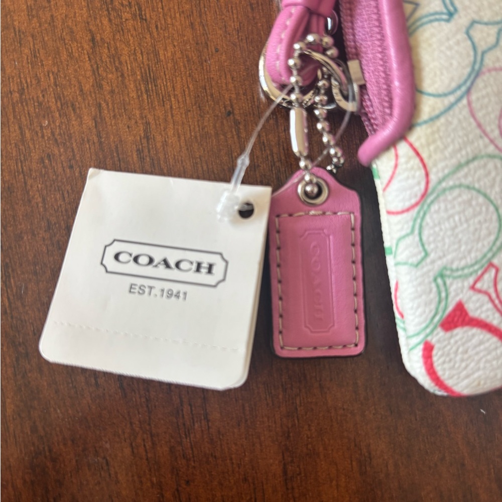 Coach Multicolored Wristlet - Picture 2 of 7